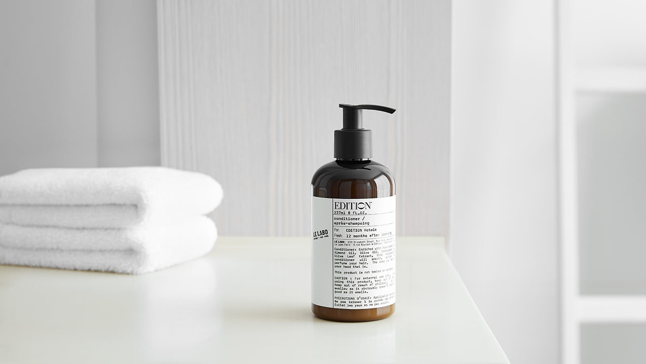 Le Labo Conditioner | Shop Exclusive Le Labo Amenities, Hotel Robes, and Luxury Sheets from EDITION Hotels